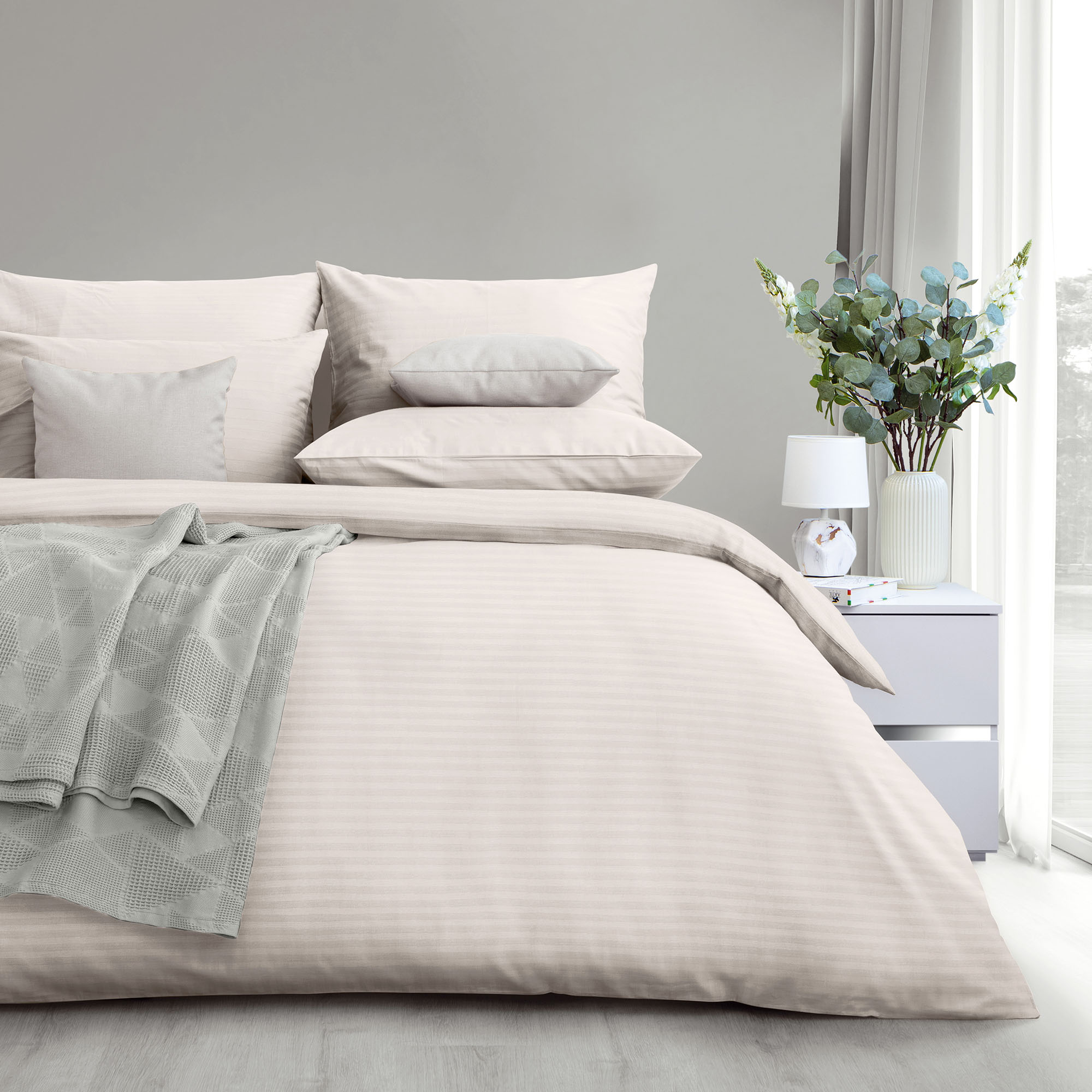Комплект постельного белья Verossa Stripe Antique White