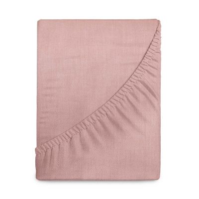 Простыня Verossa Melange На Резинке Desert rose