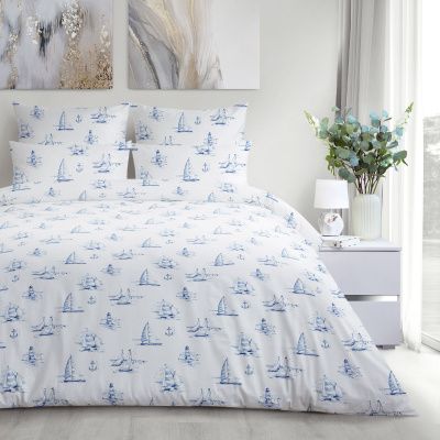 Комплект постельного белья Магия Сна Regatta blue