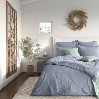 Комплект постельного белья Verossa Melange Indigo
